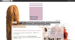 Desktop Screenshot of mariellabenellinutri.blogspot.com