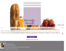Tablet Screenshot of mariellabenellinutri.blogspot.com