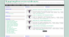 Desktop Screenshot of eppingforestresidents.blogspot.com