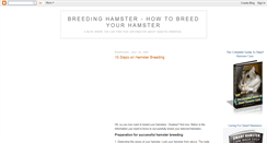 Desktop Screenshot of breeding-hamster.blogspot.com