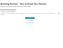 Tablet Screenshot of breeding-hamster.blogspot.com