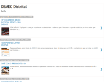 Tablet Screenshot of demecdistritalrecife.blogspot.com