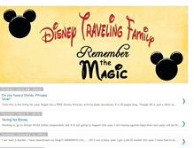 Tablet Screenshot of disneytravelingfamily.blogspot.com