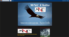 Desktop Screenshot of mncchile.blogspot.com