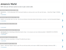Tablet Screenshot of ameeraworld.blogspot.com