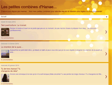 Tablet Screenshot of hanaelescombines.blogspot.com