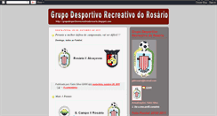 Desktop Screenshot of grupodesportivorecreativodorosario.blogspot.com