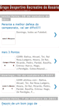 Mobile Screenshot of grupodesportivorecreativodorosario.blogspot.com