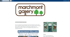 Desktop Screenshot of marchmontgallery.blogspot.com