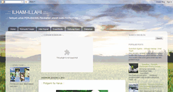 Desktop Screenshot of ilham-illahi.blogspot.com
