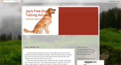 Desktop Screenshot of jaysdogtraining.blogspot.com