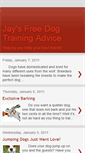 Mobile Screenshot of jaysdogtraining.blogspot.com