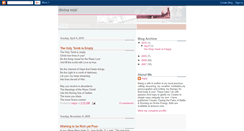 Desktop Screenshot of divinamia.blogspot.com