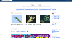 Desktop Screenshot of losprotistas.blogspot.com