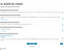 Tablet Screenshot of elbuzondeconadi.blogspot.com