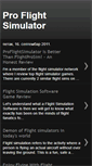 Mobile Screenshot of proflightsimulatormyreview.blogspot.com