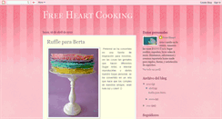 Desktop Screenshot of freeheartcooking.blogspot.com