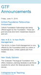 Mobile Screenshot of gtfannouncements.blogspot.com