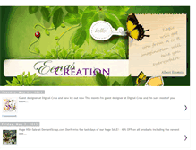 Tablet Screenshot of eena-creations.blogspot.com