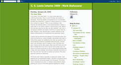 Desktop Screenshot of cslewisinterim2009ms.blogspot.com