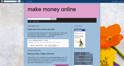 Desktop Screenshot of 911money411.blogspot.com