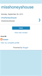 Mobile Screenshot of misshoneyshouse.blogspot.com