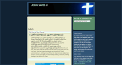 Desktop Screenshot of jesussavesuu.blogspot.com