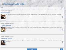 Tablet Screenshot of lilliebugslife.blogspot.com