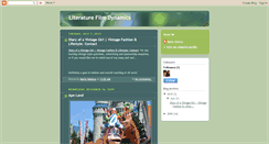 Desktop Screenshot of literaturefilmdynamics.blogspot.com