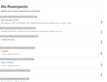 Tablet Screenshot of mispowerpoints.blogspot.com
