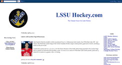 Desktop Screenshot of lssuhockey.blogspot.com