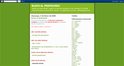 Desktop Screenshot of blocsprepirineu.blogspot.com