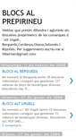 Mobile Screenshot of blocsprepirineu.blogspot.com