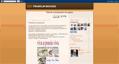 Desktop Screenshot of franklinmaxado-cordel.blogspot.com