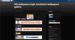 Desktop Screenshot of hqwallpapersmania.blogspot.com