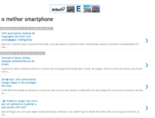 Tablet Screenshot of omelhorsmartphone.blogspot.com