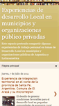 Mobile Screenshot of experienciasdedesarrollomunicipal.blogspot.com