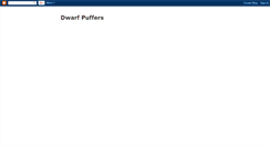 Desktop Screenshot of dwarf-puffers.blogspot.com