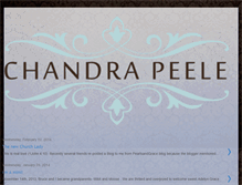 Tablet Screenshot of chandra-peele.blogspot.com