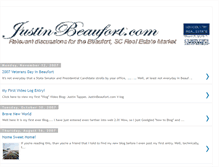 Tablet Screenshot of justinbeaufort.blogspot.com