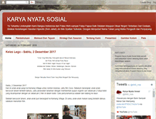 Tablet Screenshot of karyanyatasosial.blogspot.com