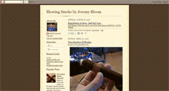 Desktop Screenshot of blowingsmoke22.blogspot.com