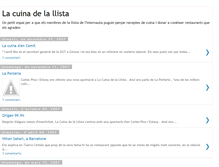 Tablet Screenshot of lacuinadelallista.blogspot.com