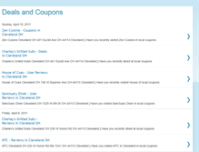 Tablet Screenshot of dealzcoupons.blogspot.com