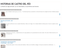 Tablet Screenshot of historiasdecastrodelrio.blogspot.com