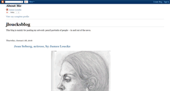 Desktop Screenshot of jloucksblog.blogspot.com