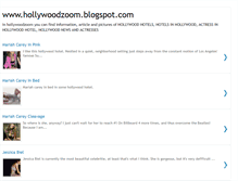 Tablet Screenshot of hollywoodzoom.blogspot.com