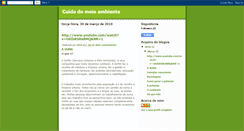 Desktop Screenshot of cuidadomeioambiente.blogspot.com