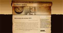 Desktop Screenshot of historiaandino.blogspot.com