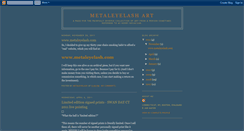 Desktop Screenshot of metaleyelash.blogspot.com